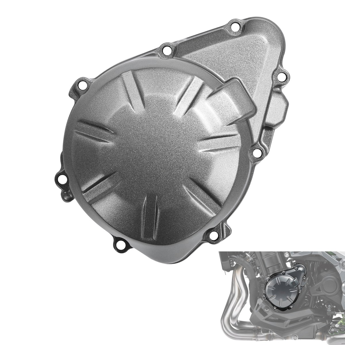 Left Stator Engine Cover Crankcase Fit For Kawasaki Z900 ABS 2017