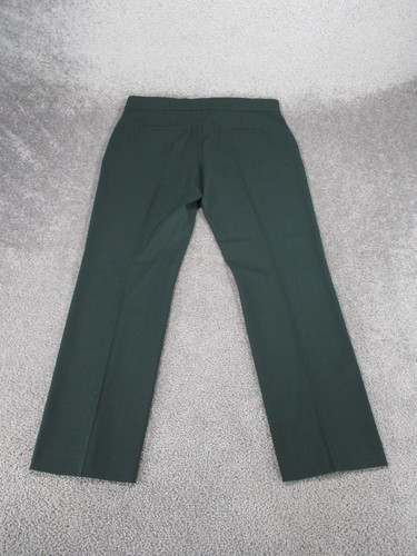 Paul Smith Dress Pants Mens 42 Us 33" Waist Green Wool Slacks - Picture 11 of 12