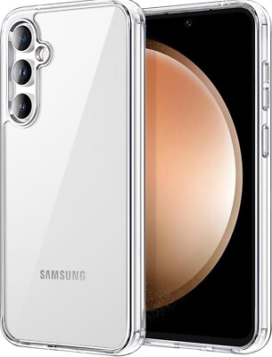 JETech Clear Case for Samsung Galaxy S23 FE Phone Cover 6.4-Inch Non-Yellowing S