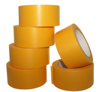 6 Rollen Goldband Abklebeband Malerband 50Mm X 50M Klebeband Fine Line Tape