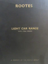 OEM Rootes Group Light Car Range Workshop Manual For Models With  1725cc Engine