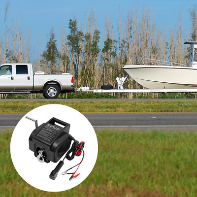 907.18kg/2000lbs Electric Boat Winch Winch Electric Boat Trailer Winch 300W