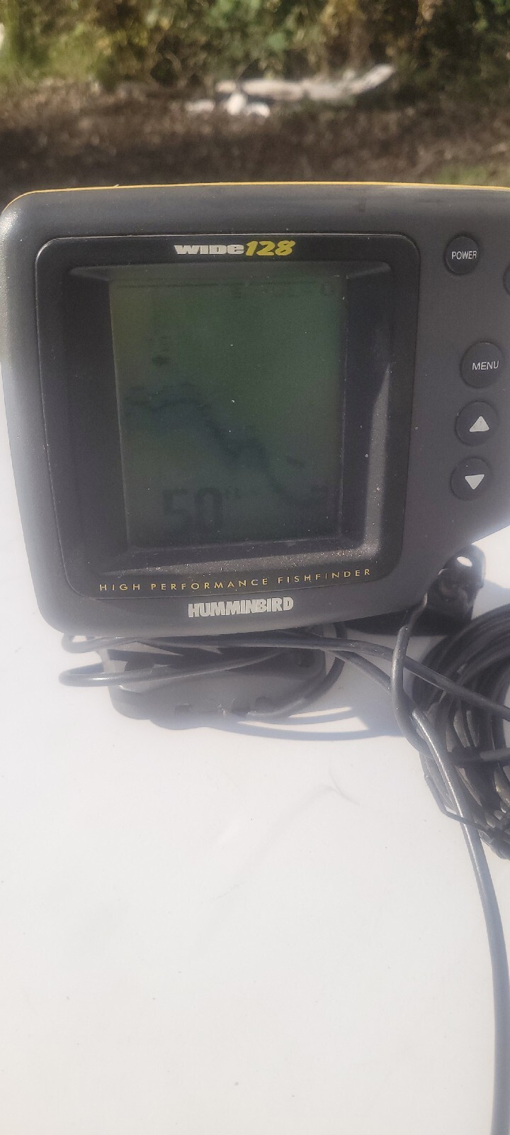 Depth sounder FISH FINDER Humminbird fish finder, Wide 128 eBay