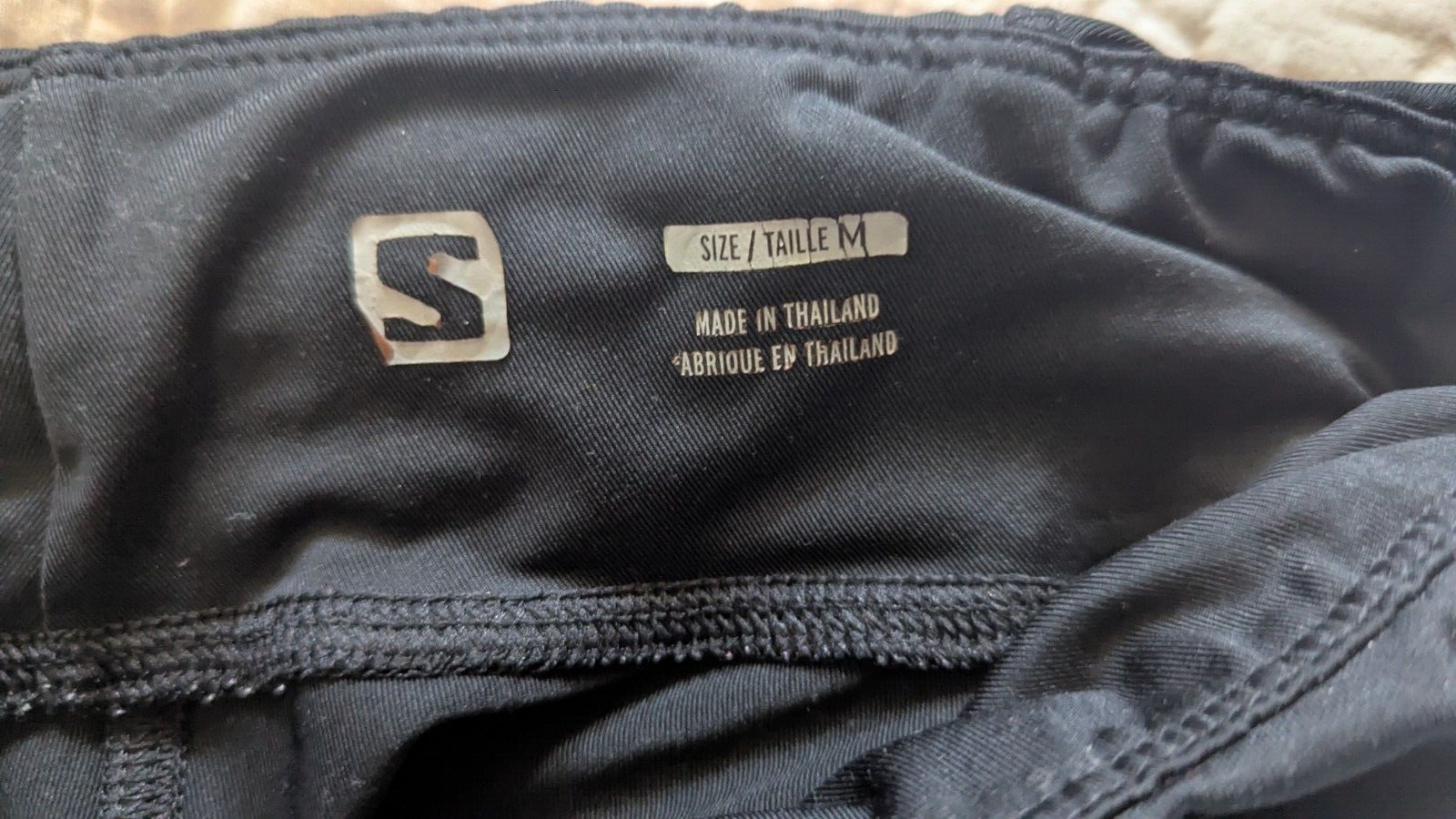 Salomon Leggings Donna Schiena Attivi Pantaloni Riflettenti Taglia M