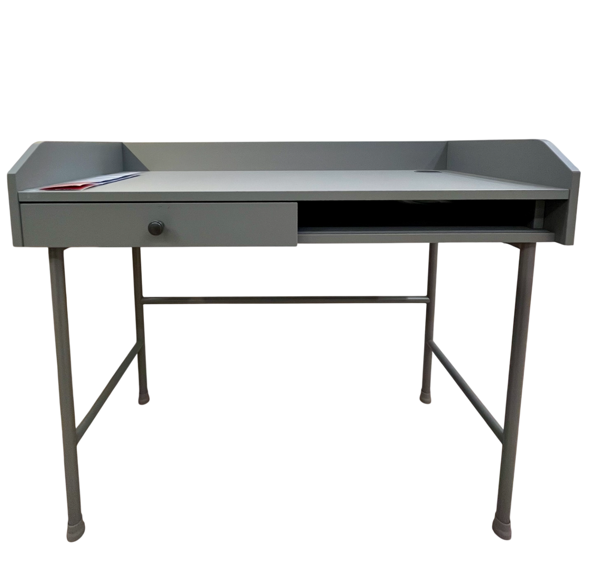 Brand New IKEA HAUGA Gray Desk 100x45 cm (39 ⅜x17 ⅞ Brand New IKEA HAUGA Gray Desk 100x45 cm (39 ⅜x17 ⅞