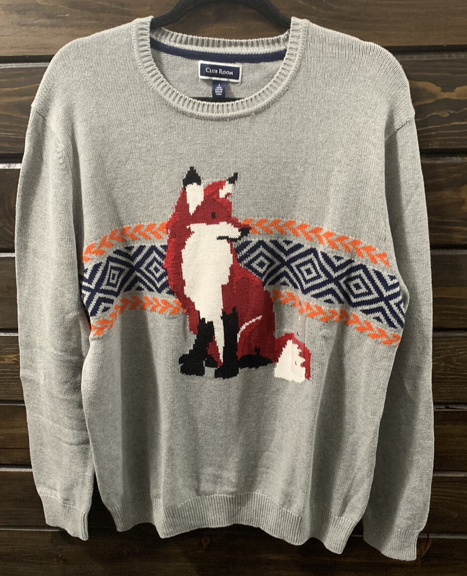 Club Room Gray Fox Sweater for Mens 