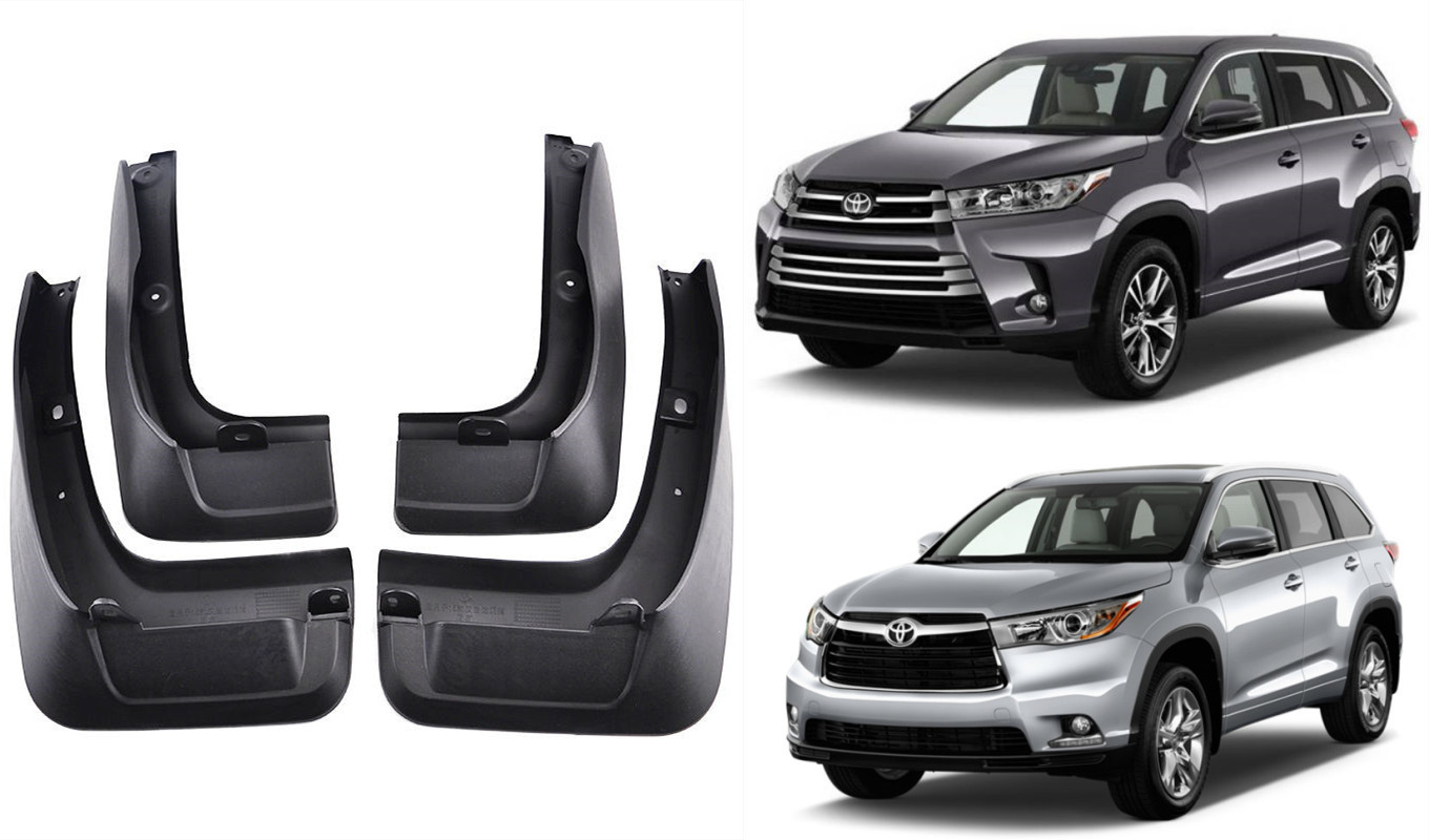 FOR TOYOTA Highlander 20152019 Mud Flaps Splash Guards Mudguards