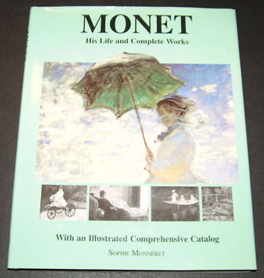 MONET his life & complete works Illustrate catalog