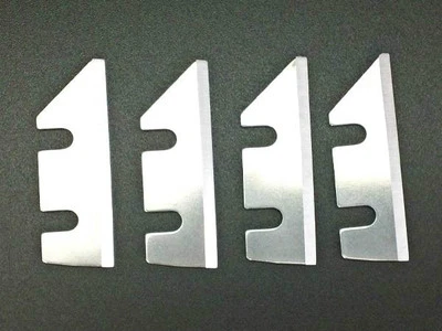 WYZWORKS 4 pack Replacement blades for ice shaver. (Ice shaver uses two blades at once.)