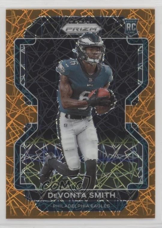 2021 Panini Prizm Rookie Lazer Prizm DeVonta Smith #335 1u6