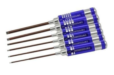 Arrowmax Sechskant Schraubendreher Werkzeug Set - 1,5 2,0 2,5 3,0 4,0 & 5,0 x 120 mm - 6-teilig