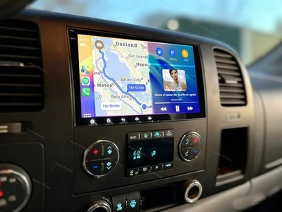 For GMC Sierra 1500 2500 3500 2007-2014 Car Stereo Radio GPS Navi RDS BT 4+64G