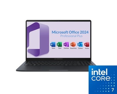 Asus ExpertBook Laptop Intel Core 7-240H 15 Zoll DDR5 RAM Windows 11 Pro