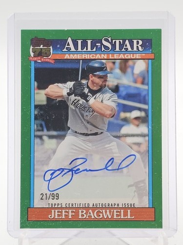 2026 Topps Series 1 Jeff Bagwell Red Foil (RAW)