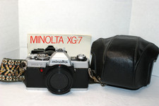 Working Minolta XG-7 Body With Case