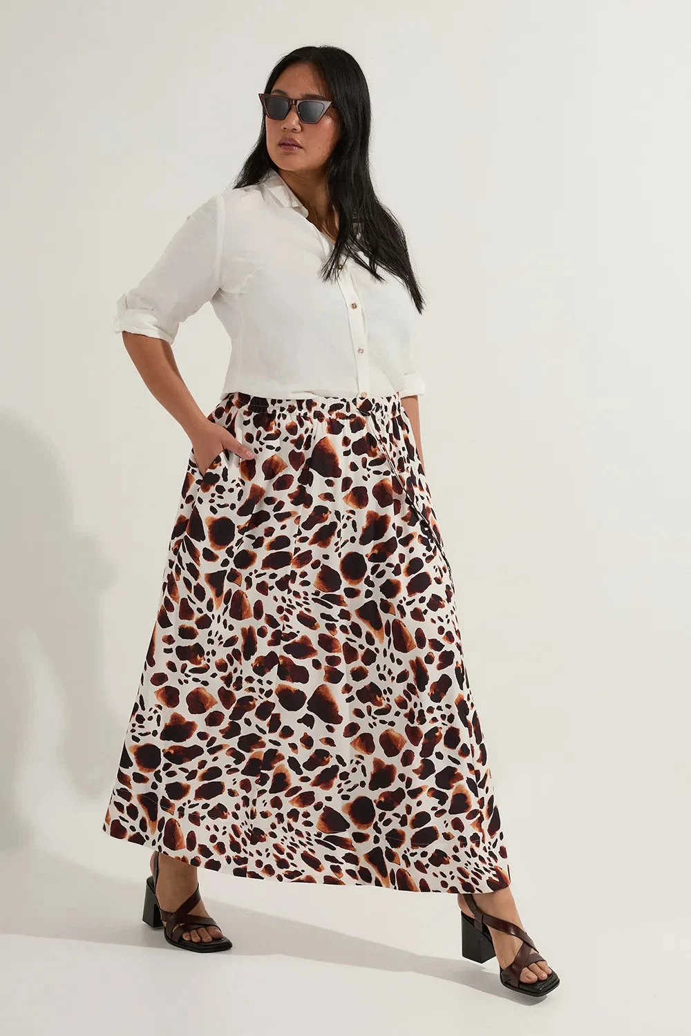 Karen Millen Maxi Skirt Womens Daywear Skirts