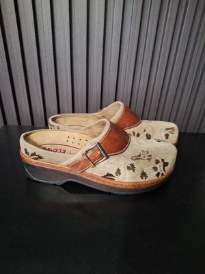 Klogs Women's Brown Leather Clog US Size 11M #0