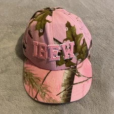 Vintage Cap Women One Size Pink Hat Camo Snapback Adjustable Hunting Outdoors