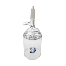 Buchner Filter Funnel, 24/40 Joint, Fine Frit - High Borosilicate Glass, 100ml,