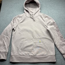 Carhartt Hoodie Womens Medium Long Sleeve Relaxed Fit Rain Defender Pullover