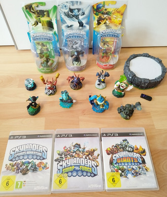 Activision Skylanders Figuren Set: Stealth Elf, Chop Chop, Ignitor