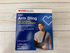 CVS Arm Sling lightweight breathable material Adjustable strap