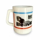 Vintage 1970s-1980s Promotional Coffee Mug - Baker Moto-Truc BeavR Libbey Glass