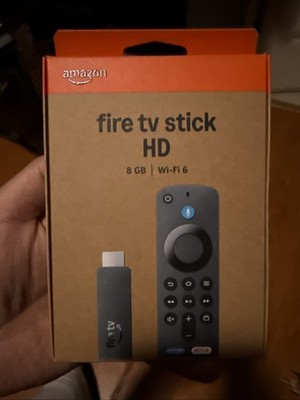 NEW! Amazon Fire TV Stick HD (newest model), free & live TV, Alexa Voice Remote