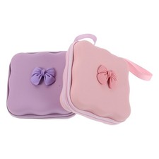 2 Pcs Earphone Case Accessories Earbuds Carry Pouch Change Storage Bag