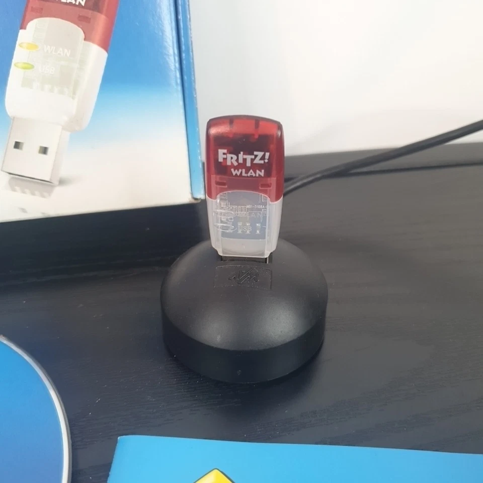 AVM FRITZ!WLAN Stick N v2 USB 2.0 bis 300 MBit/s, Dualband-WLAN 2,4 oder 5 GHz - Bild 2 von 3