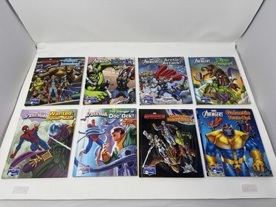 Lot Of 8 Story Me Reader Marvel Books Spiderman Avengers Guardians Hardcover
