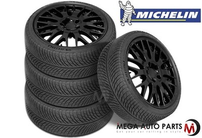 4 Michelin PILOT ALPIN 5 SUV 255/55R19 111V Winter Snow 3PMSF 30K Mi Warranty