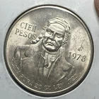 1978 Mexico 100 Pesos Silver — photo from another recent sale