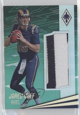 2016 Panini Phoenix RPS Rookie Memorabilia Jumbo Green Prime 4/10 Jared Goff 0ad