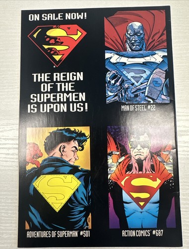 Superman # 78 (DC, 1993) 1st Print Reign of the Supermen! Die-Cut Edition (K1061 - Bild 2 von 7