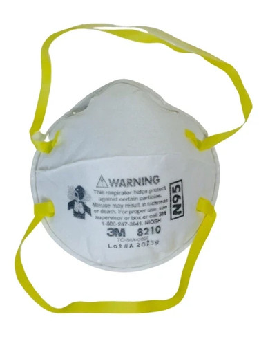3M 8200 N95 Maschera Viso Respiratore Particolato 20pz Scad. 12/2025 NUOVA!!! - Foto 7 di 8