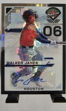 2025 Panini Prospect Edition Walker Janek BLACK PANDORA PRIZM AUTO #'d 1/1