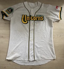VINTAGE 1990's HYUNDAI UNICORNS KBO KOREAN BASEBALL LEAGUE GAME WORN JERSEY