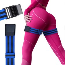 Booty Bands, Blood Flow Restriction Bands for Women/Men, Adjustable BFR Train...