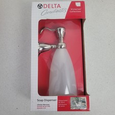 Delta Victorian Wall Mount Soap Dispenser 75055PN Polished Nickel Bathroom
