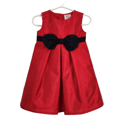 Carter's Black and Red Formal Dress Size 18 Months Red Toddler Dress