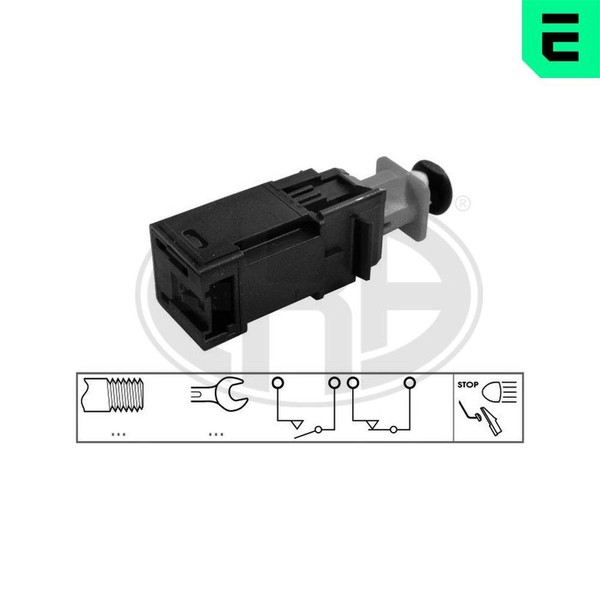ERA Bremslichtschalter 330721 FüR Opel Saab Fiat Abarth CitroËN Peugeot-image