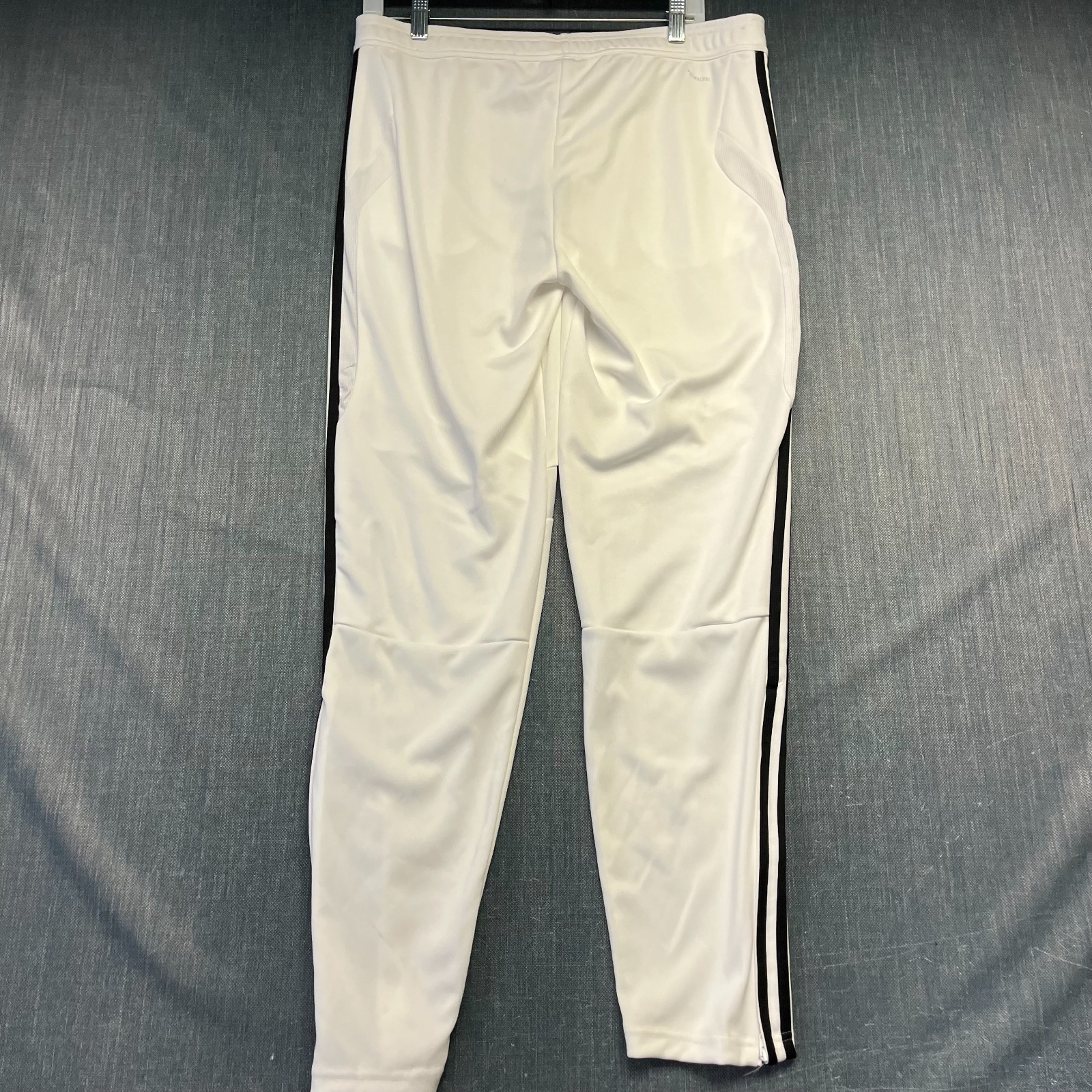 Adidas Tiro 19 Women's Training Pants Size L White Black ClimaCool Track Pants thumbnail 8