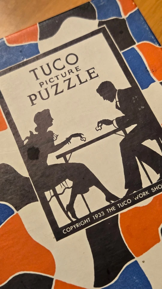 1933 Tuco Picture Puzzle "Lure of the Sea", over 350 pieces; Made in the USA - Image 3 of 4