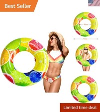 Eco-Friendly Inflatable Pool Float - Compact Versatile for Summer Escapes
