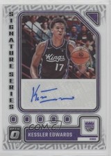 2023-24 Panini Donruss Optic Signature Series Kessler Edwards #SS-KLR Auto 12ps