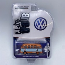 GREENLIGHT 36070-B 1:64 1964 Volkswagen Samba Bus - Gulf Oil Racing #4