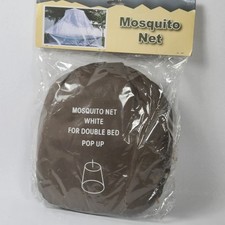 Mosquitera emergente con dosel de zona de emergencia para cama doble nueva en caja
