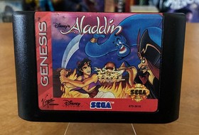 Sega Genesis Game Lot, 4 Games Available, Sonic, Aladdin, and 2 more