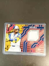 2025 Topps Ronald Auna Jr #CC2-RC City Connect Relic Card GOLD /50